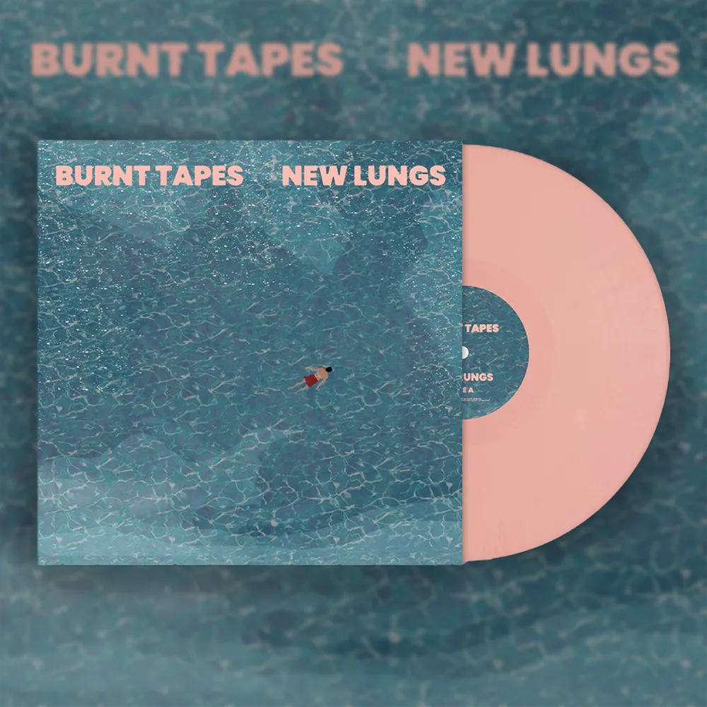 Beach vinyl edition of Burnt Tapes – New Lungs