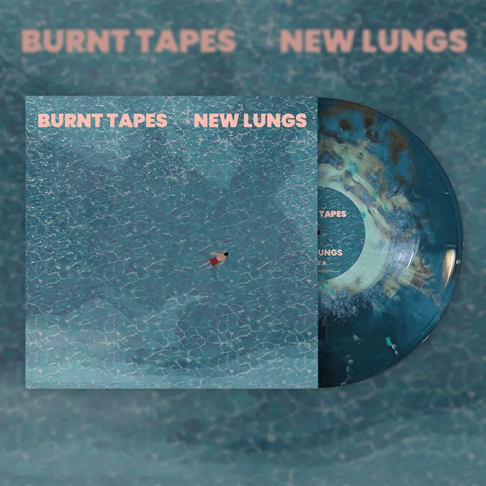 Waves vinyl edition of Burnt Tapes – New Lungs