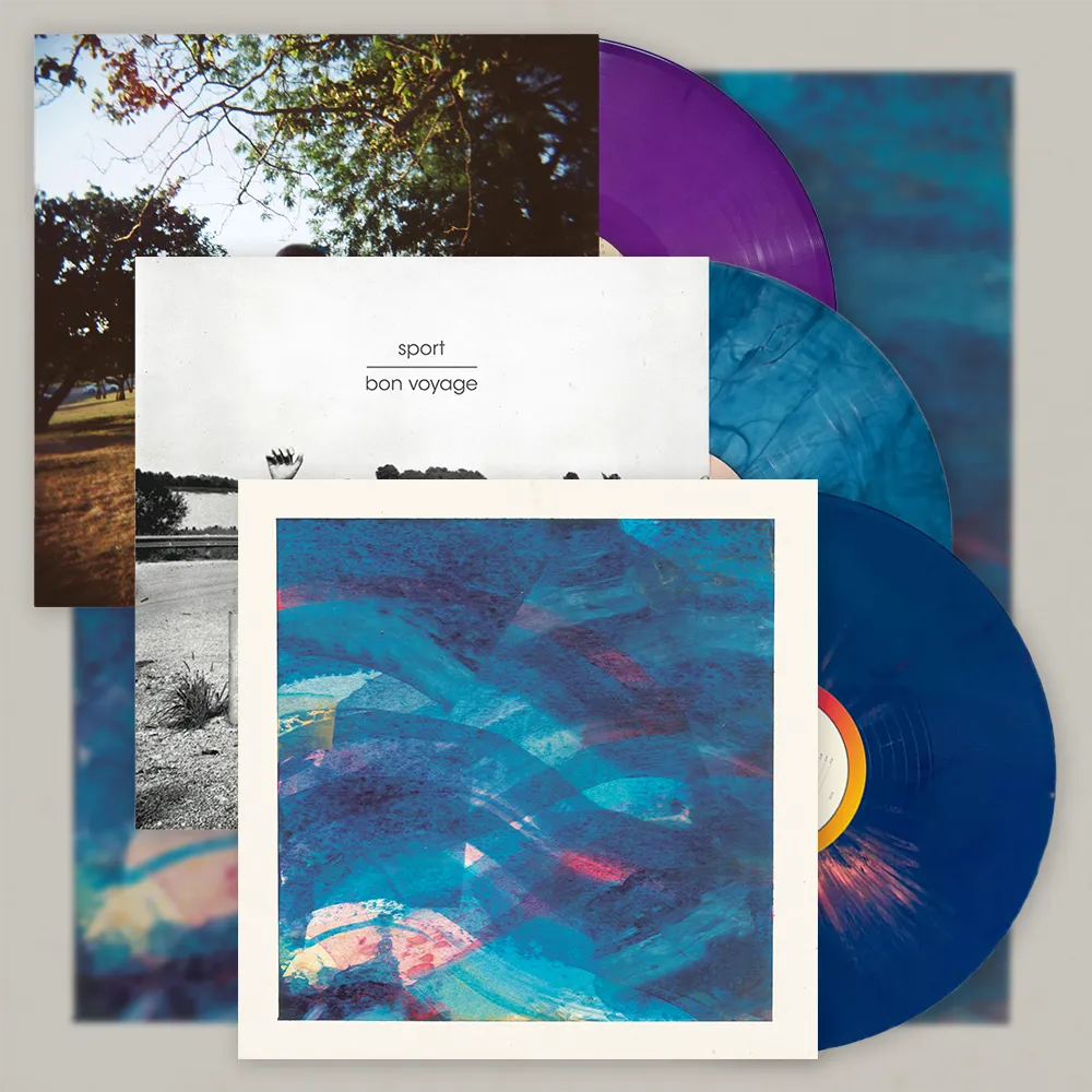 Vinyl bundle including Sport's In Waves, Bon Voyage and Colors